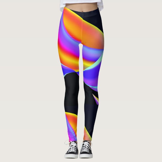 Diva Style Leggings für farbenfrohe Frauen (Vorderseite)