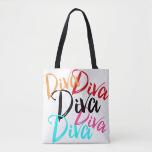 "Diva" Tote Beutel