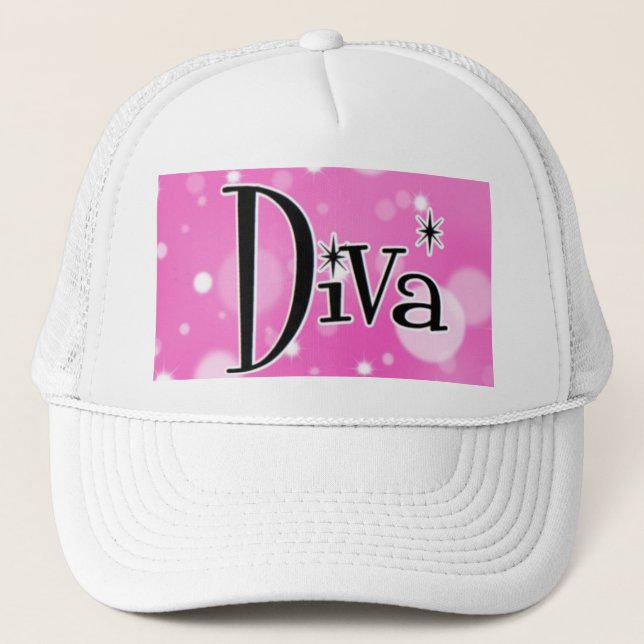 Diva Truckerkappe (Vorderseite)