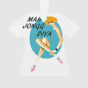 Diva-Verzierung Milliamperestunde Jongg Ornament
