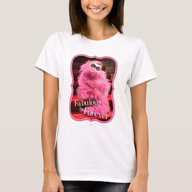 Diva White Cat Wrackte in Pink Boa auf Red Teppich T-Shirt (Vorderseite)