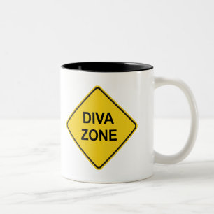 Diva Zone Zweifarbige Tasse