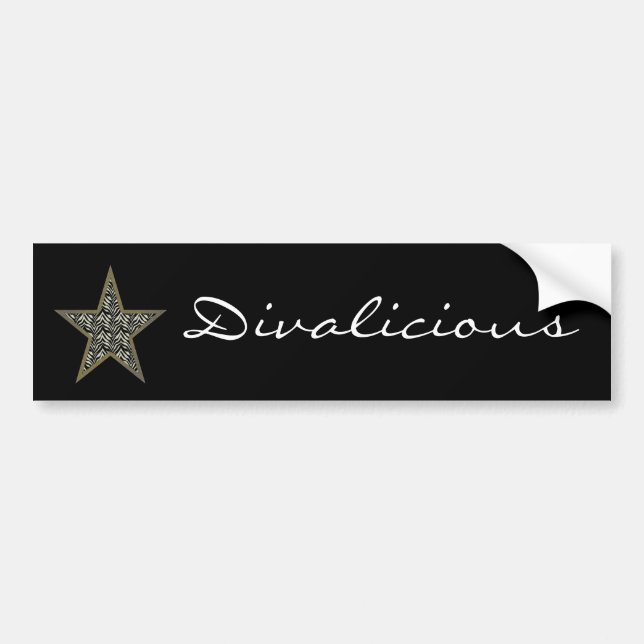 Divalicious Sammlungs-Aufkleber Autoaufkleber (Vorne)