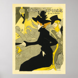 Divan Japonais von Henri de Toulouse-Lautrec Poster