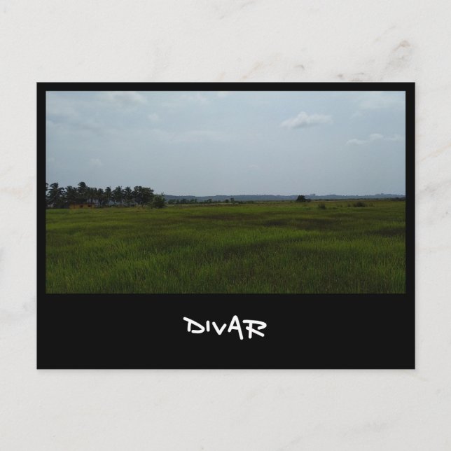 Divar, Goa (Indien) Postkarte (Vorderseite)
