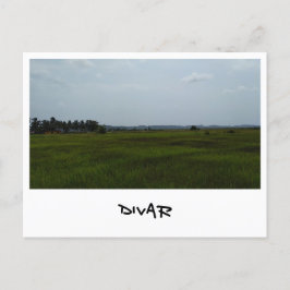 Divar, Goa (Indien) Postkarte