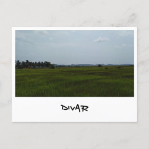 Divar, Goa (Indien) Postkarte