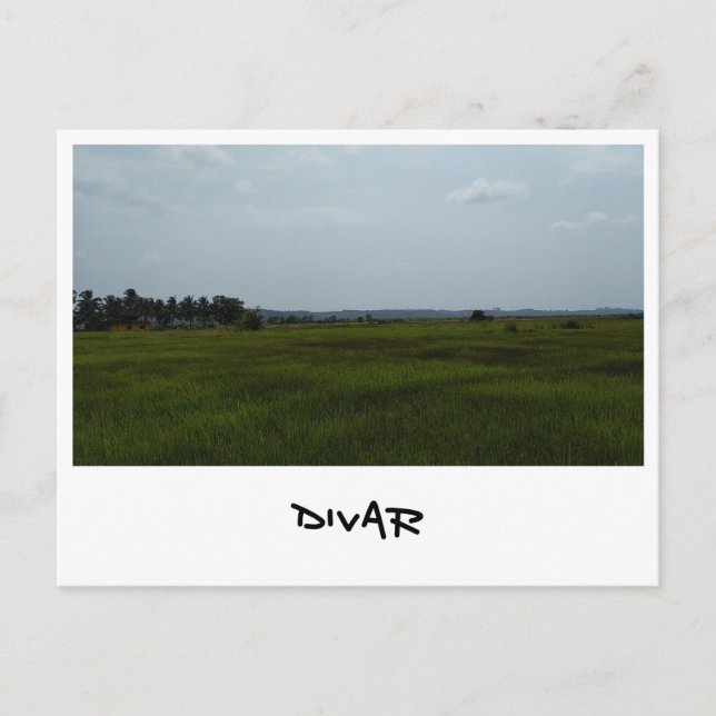 Divar, Goa (Indien) Postkarte (Vorderseite)