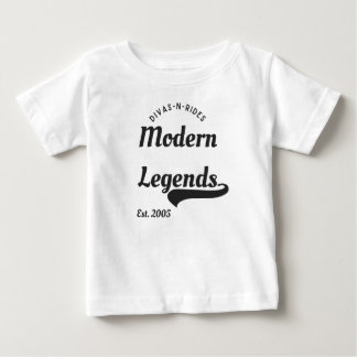 Divas-N-Rides Moderne Legends One-Piece Baby T-shirt