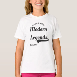 Divas-N-Rides Youth Short Sleeve Graphic T - Shirt