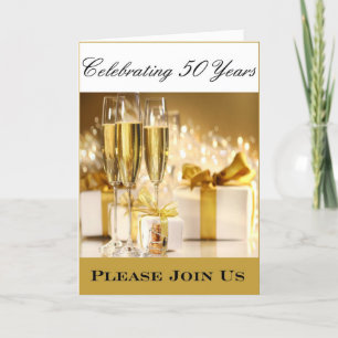 Divas Party Einladung zum 50. Jubiläum