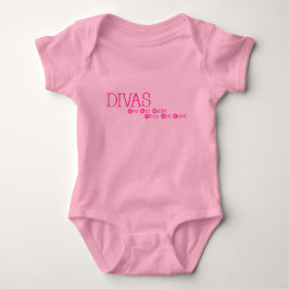 Divas sind nicht gemacht, sie sind Geborener T - S Baby Strampler