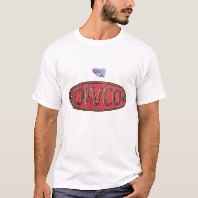 DIVCO Milch-LKW-Lieferung T-Shirt (Vorderseite)