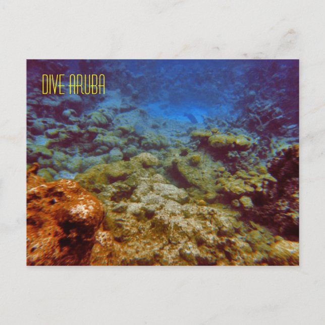 Dive Aruba Postkarten (Vorderseite)