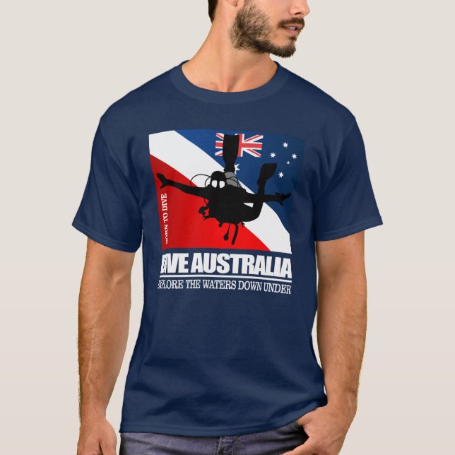 Dive Australia DF2 T-Shirt (Vorderseite)