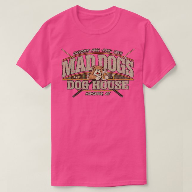 Dive Bar Mad Hogs Dog House 1989 T-Shirt (Design vorne)