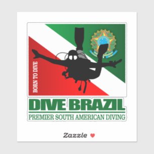 Dive Brazil DF2 Aufkleber