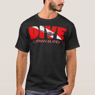 DIVE Cayman Islands SCUBA Tauchen Schnorcheln T-Shirt