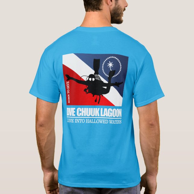 Dive Chuuk Lagoon DF2 T-Shirt (Rückseite)