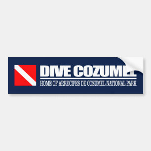 Dive Cozumel DF2 Autoaufkleber