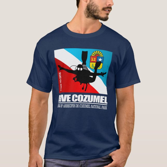 Dive Cozumel DF2 T-Shirt (Vorderseite)