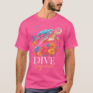 Dive Cozumel Mexico Sea Turtle Scuba Diver T-Shirt