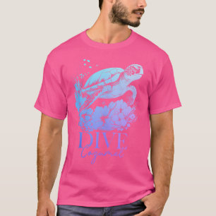 Dive Cozumel Mexico Sea Turtle Scuba Diver T-Shirt