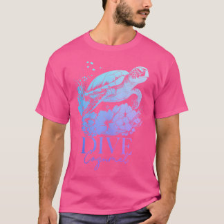 Dive Cozumel Mexico Sea Turtle Scuba Diver T-Shirt