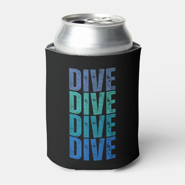 DIVE DIVE DOSENKÜHLER (Kanne Vorderseite)