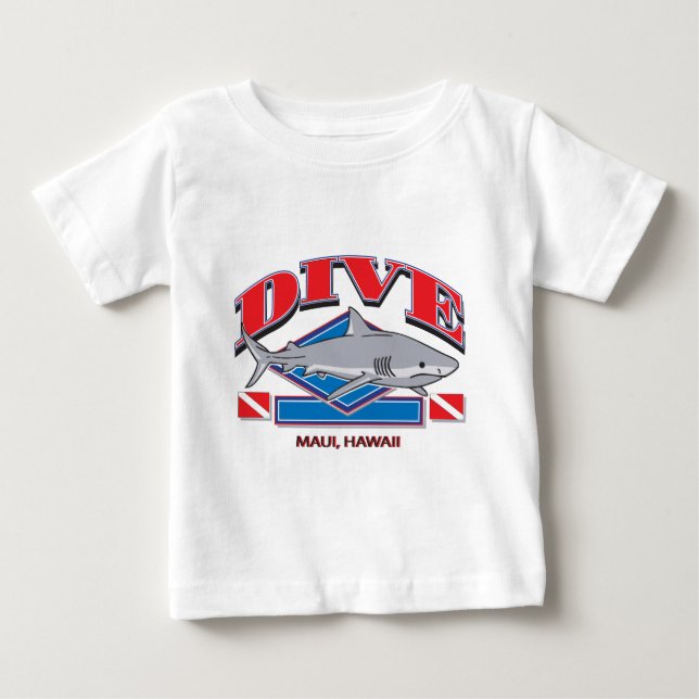 Dive Hawaii, Baby T-shirt (Vorderseite)