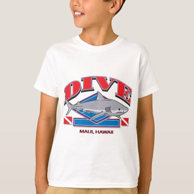 Dive Hawaii, T-Shirt (Vorderseite)