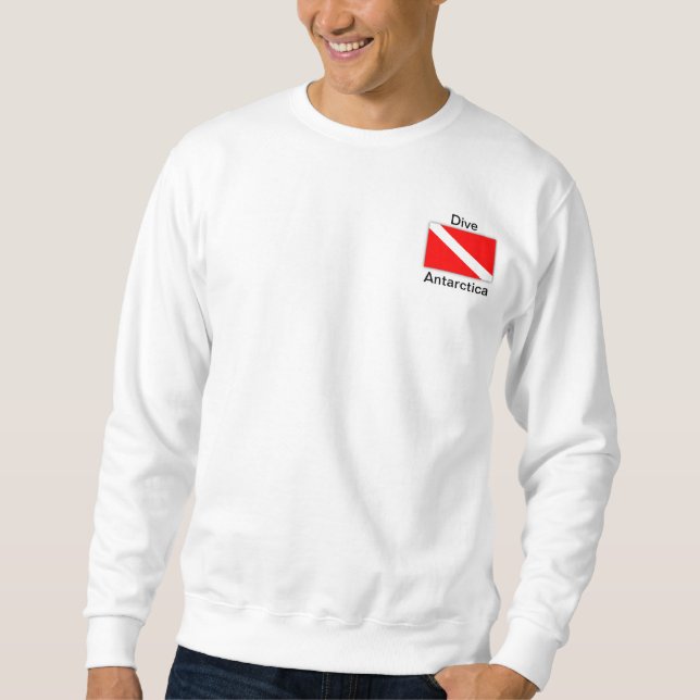 Dive McMurdo Station, Antarctica Sweatshirt (Vorderseite)