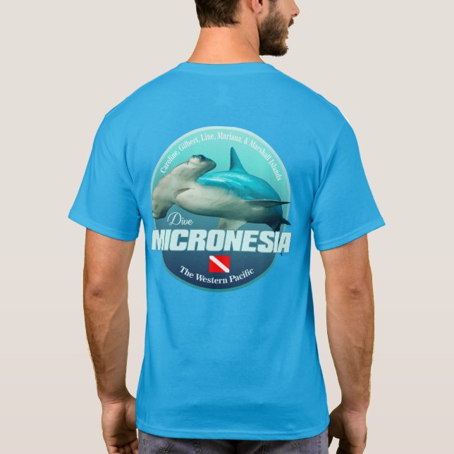 Dive Micronesia (DD2) T-Shirt (Rückseite)