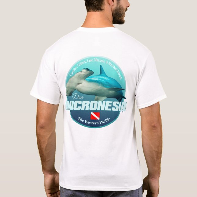 Dive Micronesia (DD2) T-Shirt (Rückseite)
