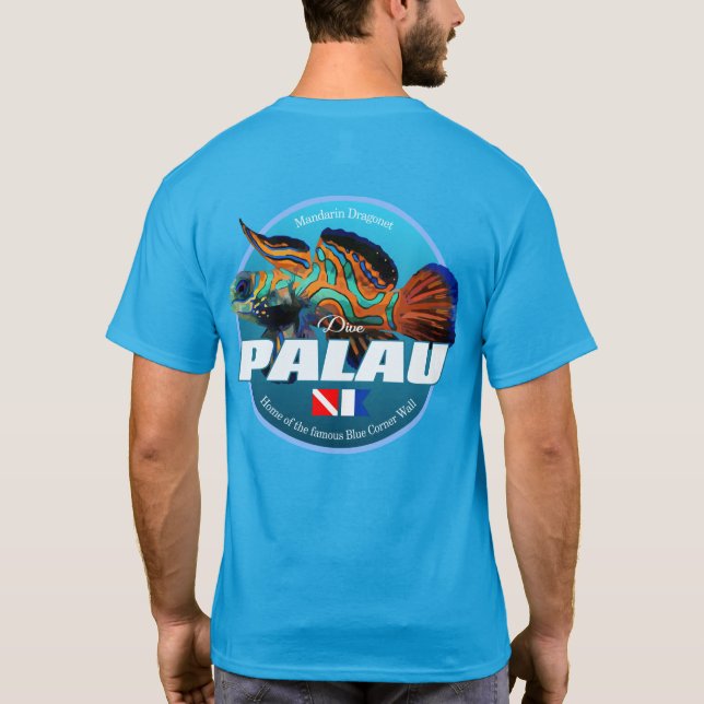 Dive Palau (DD2) T-Shirt (Rückseite)
