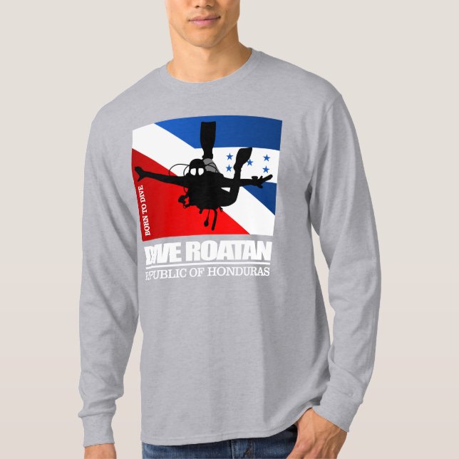 Dive Roatan DF2 T-Shirt (Vorderseite)