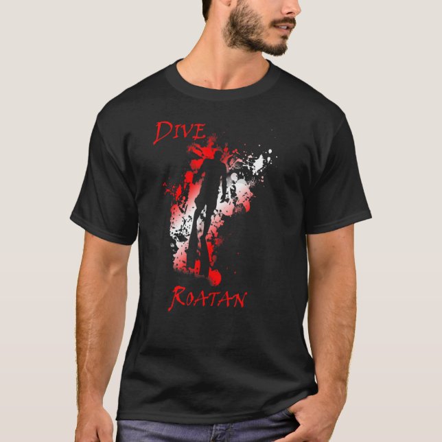 Dive Roatan Vacation Diving T-Shirt (Vorderseite)