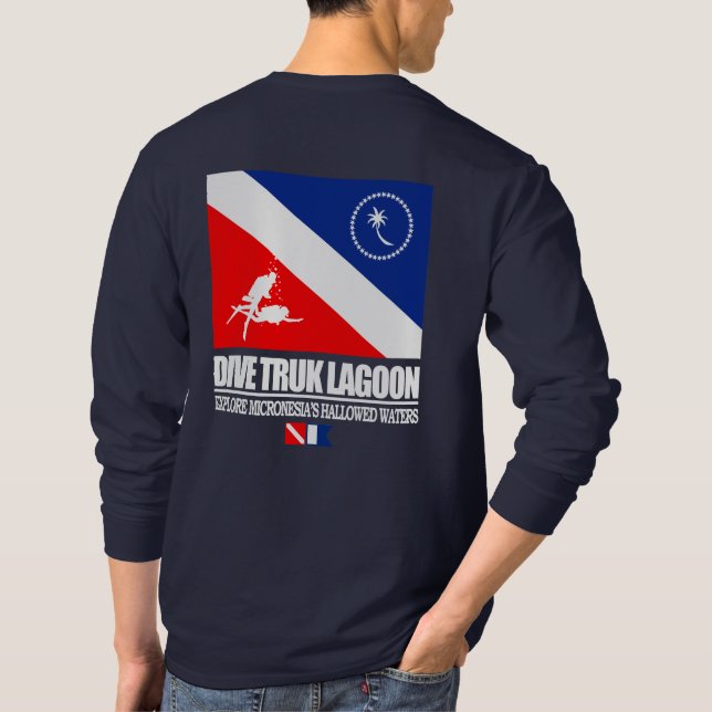 Dive Truk Lagoon T-Shirt (Rückseite)