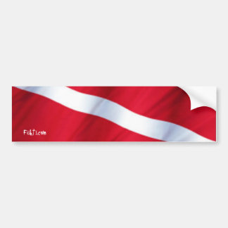 DiveFlag Autoaufkleber