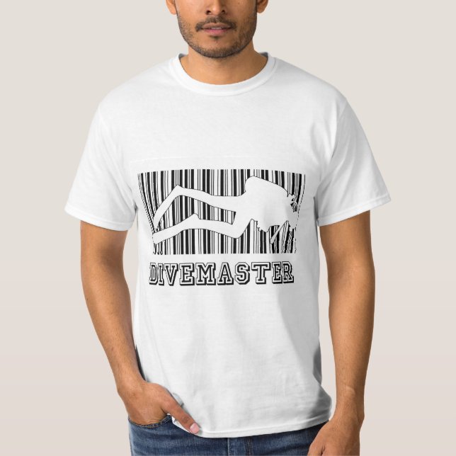 Divemaster Barcode T-Shirt (Vorderseite)