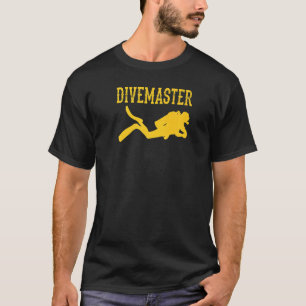 Divemaster Scuba Diving Instructor Dive Flag Stil T-Shirt