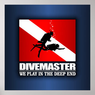 Divemaster (tiefes Ende) Poster