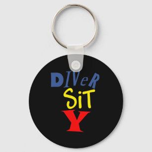 Diver Sit Y Keychain Schlüsselanhänger