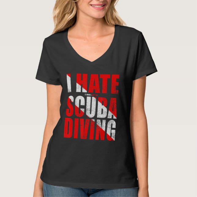 Diver Snorkeling Diving Sport Vacation  1 T-Shirt (Vorderseite)