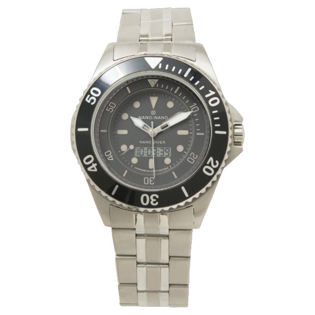 Diver Watch Armbanduhr (Vorderseite)