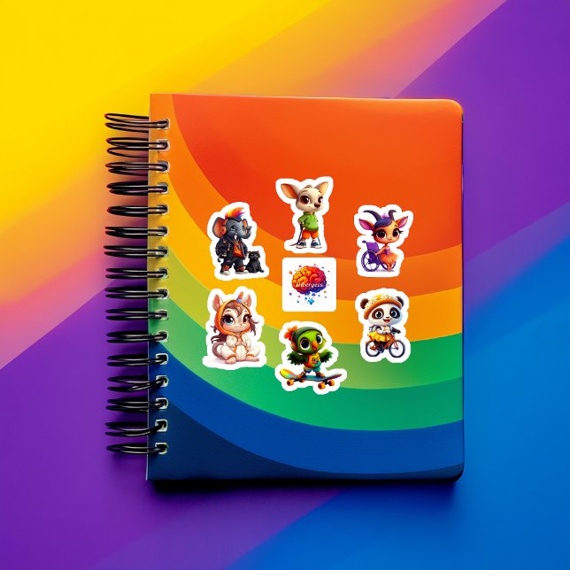 Divergee Character Sticker Sheet 2 (Von Creator hochgeladen)