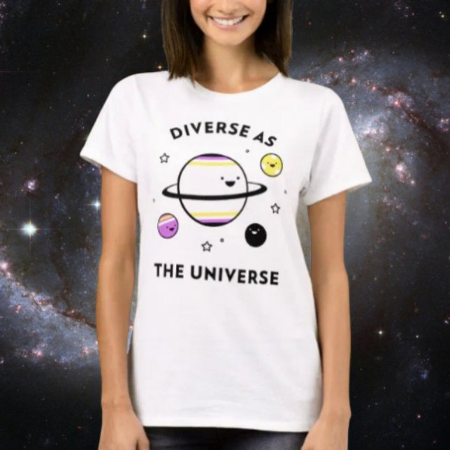Diverse als das Universum T-Shirt (Von Creator hochgeladen)