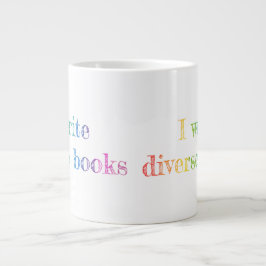 Diverse Books Writer-Tasse Jumbo-Tasse