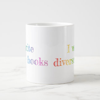 Diverse Books Writer-Tasse Jumbo-Tasse