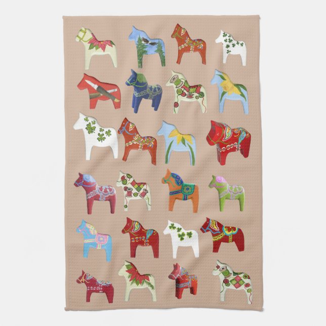 Diverse Dala's Dih-Handtuch Handtuch (Vertikal)